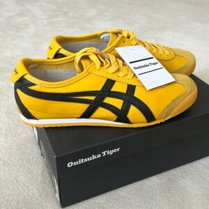 Onitsuka Tiger Kill Bill Yellow Mexico 66 NWT